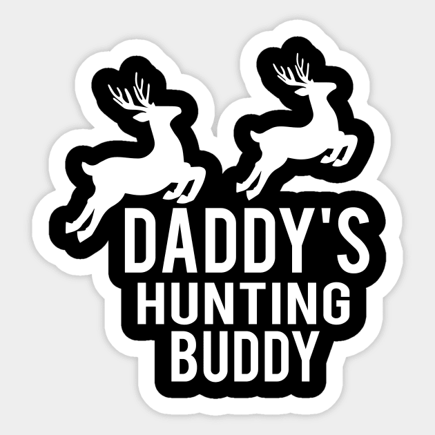 Daddy Hunting Buddy T-shirt gift Sticker by Lomitasu